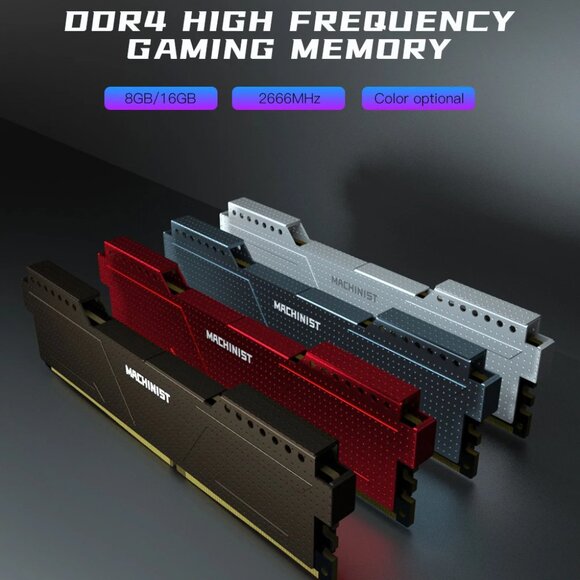 MACHINIST DDR4 RAM ECC and Desktop Memory 8G 16G 2666MHz/2133Mhz PC New DIMM Hig - Picture 6 of 15